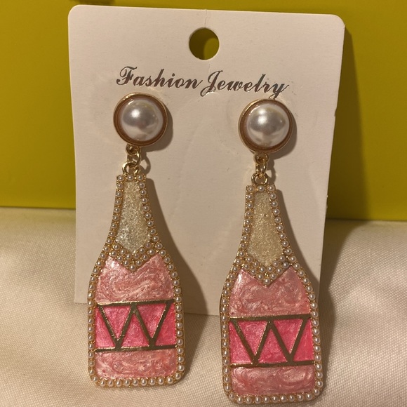 Three pairs of Whimsical Champagne & Martini Earrings New - Picture 4 of 7